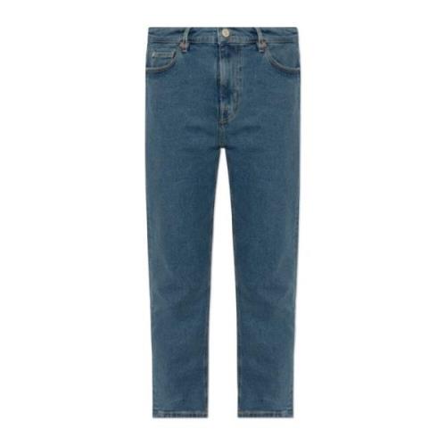 PS By Paul Smith Jeans med logotyp Blue, Dam