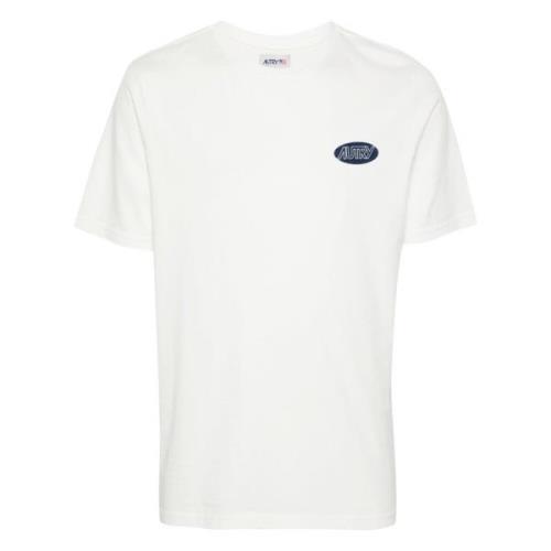 Autry Logo Print T-shirt White, Herr