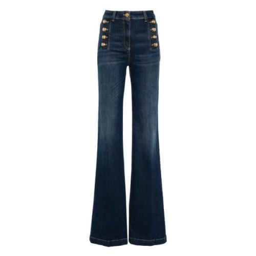 Elisabetta Franchi Blå Denim Jeans Blue, Dam