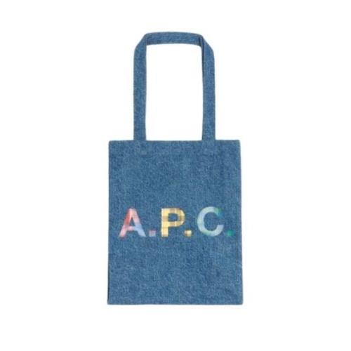 A.p.c. Lou Toteväska Indigo Blå Blue, Dam