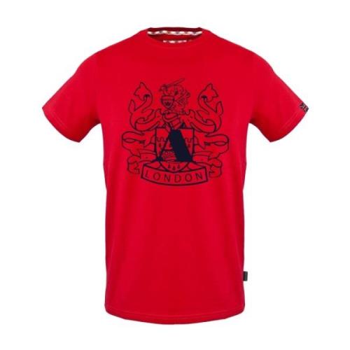 Aquascutum Bomull T-shirt Red, Herr