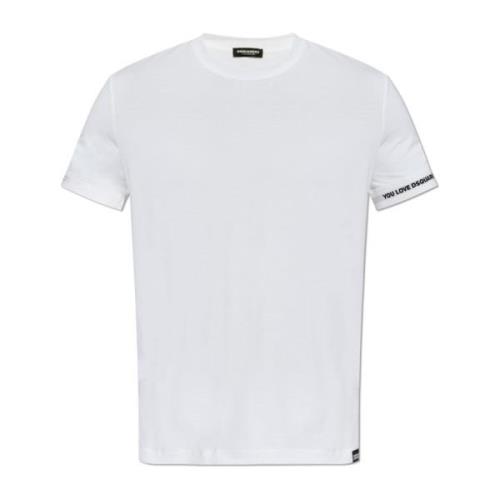 Dsquared2 T-shirt från 'Underwear' kollektionen White, Herr