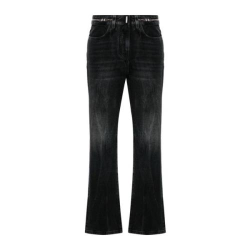 Givenchy Svarta Jeans med Applikation Black, Dam