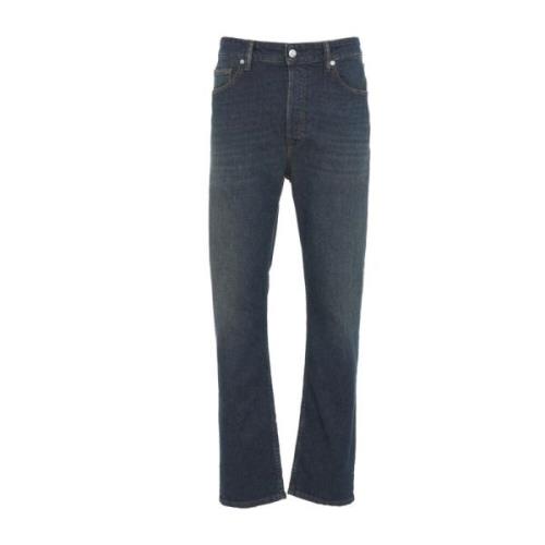 Nine In The Morning Blå Jeans Aw24 Modell 190cm Blue, Herr