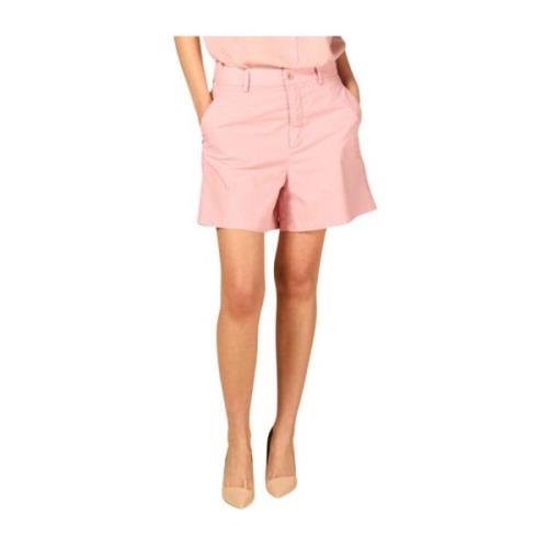 Mason's Mysiga Kvinnors Chino Bermuda Shorts Pink, Dam