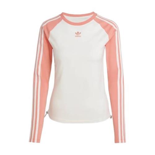 Adidas Snygg Långärmad T-shirt White, Dam