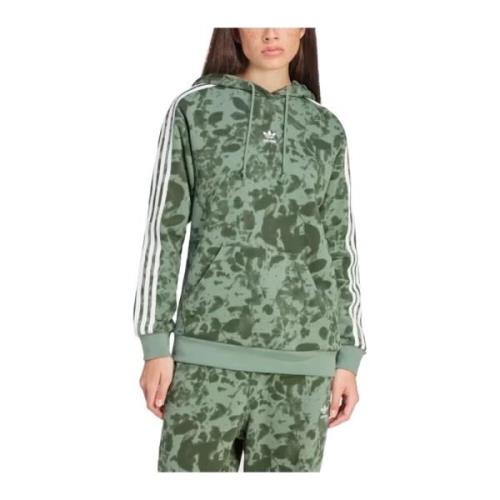 Adidas Snygg Hoodie för Kvinnor Green, Dam