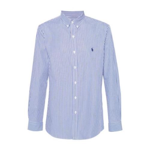 Ralph Lauren Blå Skjortor för Män Ss24 Blue, Herr