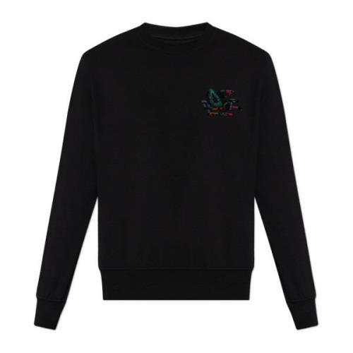 Etro Sweatshirt med logotyp Black, Herr