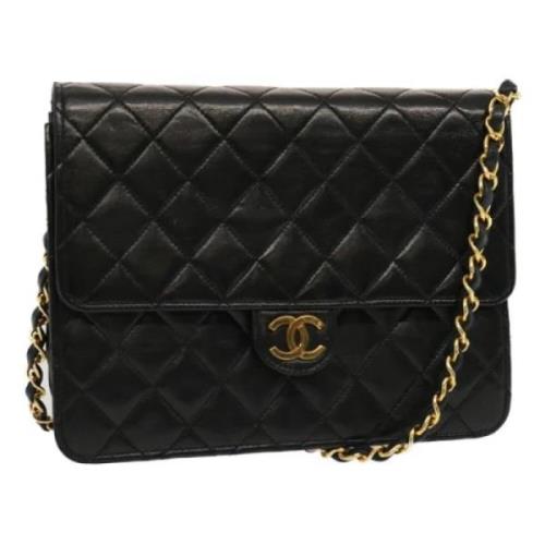 Chanel Vintage Pre-owned Laeder chanel-vskor Black, Dam