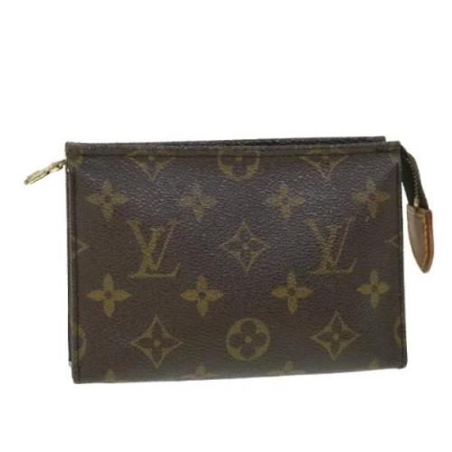 Louis Vuitton Vintage Pre-owned Canvas necessrer Brown, Dam