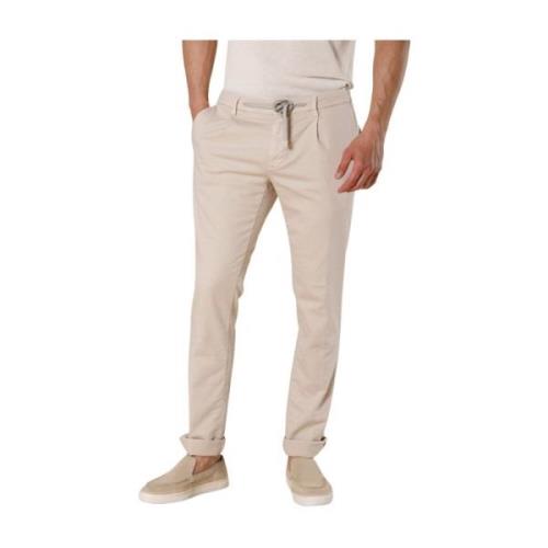 Mason's Herr Chino Jogger Byxor New York Golf 1 Beige, Herr