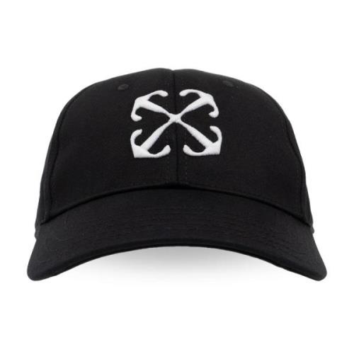 Off White Baseball cap Black, Herr