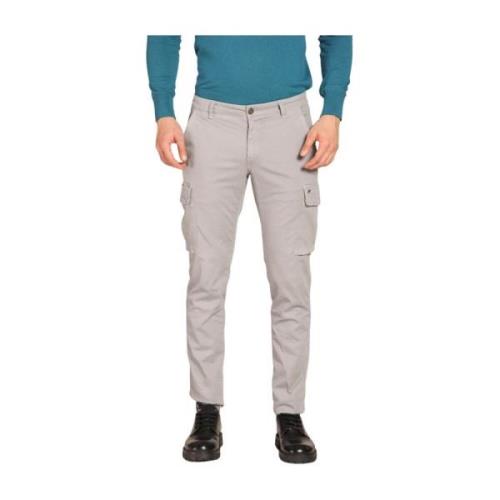 Mason's Extra Slim Fit Cargo Byxor Gray, Herr