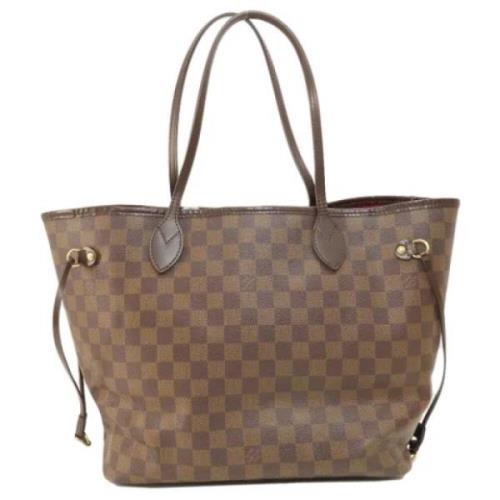 Louis Vuitton Vintage Pre-owned Canvas axelremsvskor Brown, Dam