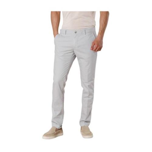 Mason's Extra Slim Stretch Chino Byxor Gray, Herr