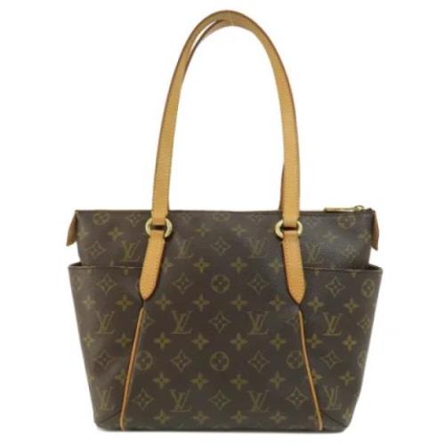 Louis Vuitton Vintage Pre-owned Tyg louis-vuitton-vskor Brown, Dam