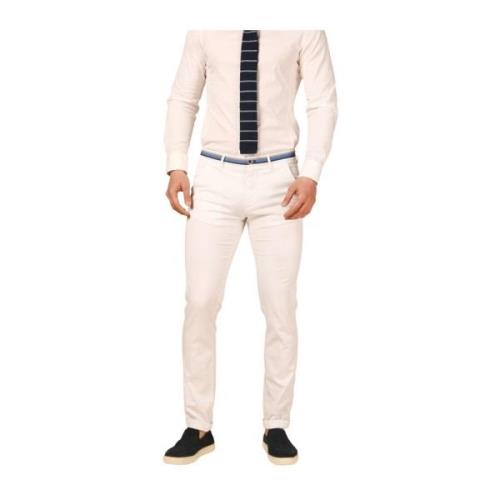 Mason's Somriga herrchinos i bomull och tencel White, Herr