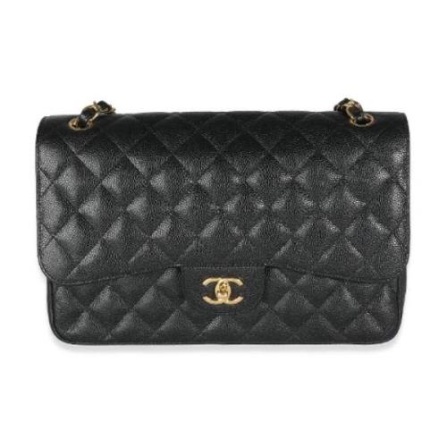 Chanel Vintage Pre-owned Laeder chanel-vskor Black, Dam