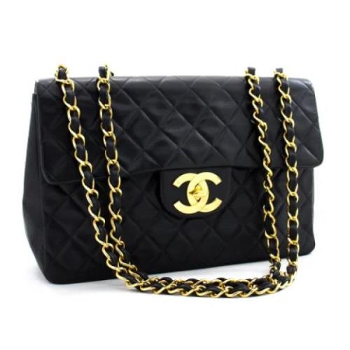 Chanel Vintage Pre-owned Laeder chanel-vskor Black, Dam