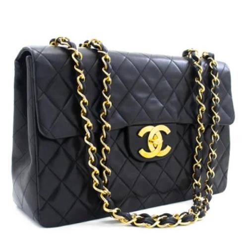 Chanel Vintage Pre-owned Laeder chanel-vskor Black, Dam