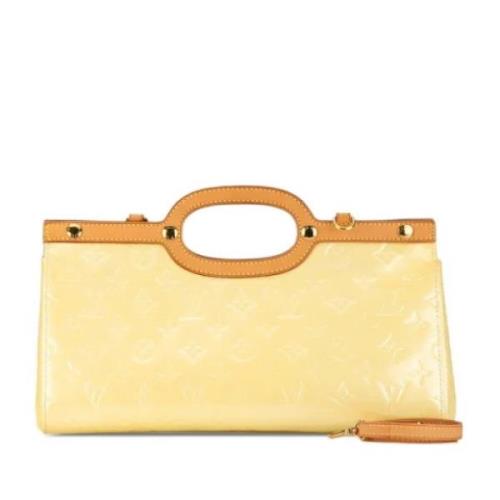 Louis Vuitton Vintage Pre-owned Laeder louis-vuitton-vskor Beige, Dam