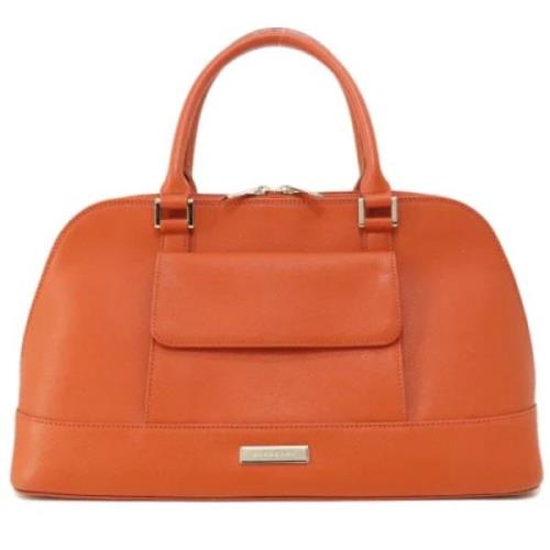 Burberry Vintage Pre-owned Plast totevskor Orange, Dam