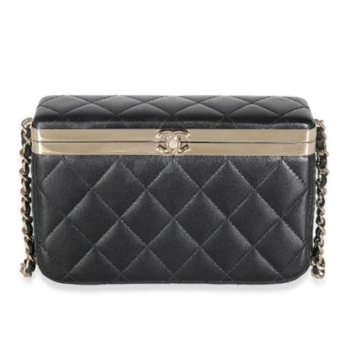 Chanel Vintage Pre-owned Laeder chanel-vskor Black, Dam