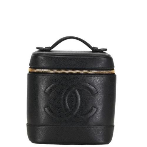 Chanel Vintage Pre-owned Laeder handvskor Black, Dam