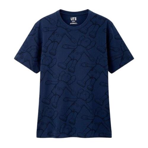 Kaws Holiday Print Tee Limited Edition Blue, Herr