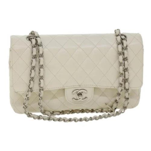 Chanel Vintage Pre-owned Laeder chanel-vskor Beige, Dam