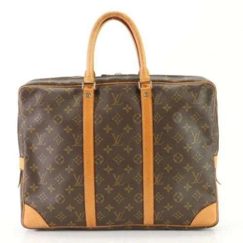 Louis Vuitton Vintage Pre-owned Canvas louis-vuitton-vskor Brown, Dam