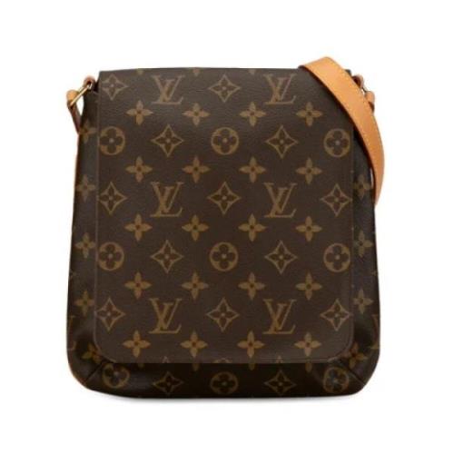 Louis Vuitton Vintage Pre-owned Canvas louis-vuitton-vskor Brown, Dam