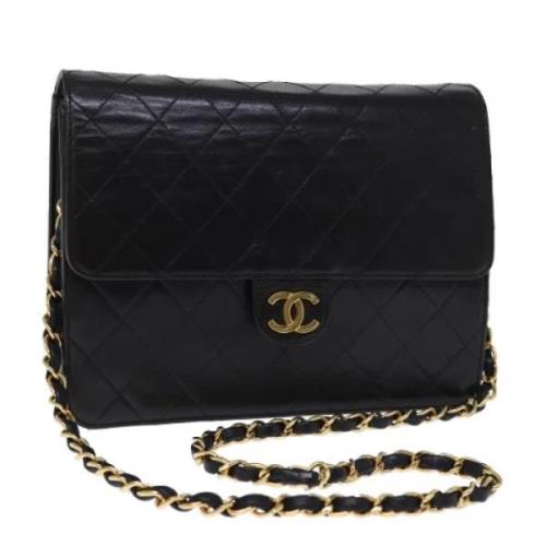 Chanel Vintage Pre-owned Laeder chanel-vskor Black, Dam