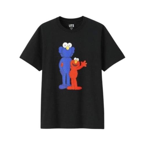 Kaws Sesame Street BFF Elmo Tee Svart Black, Herr