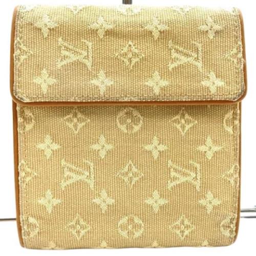 Louis Vuitton Vintage Pre-owned Canvas plnbcker Beige, Dam