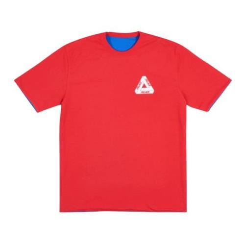 Palace Begränsad upplaga Reverso T-shirt Röd/Blå Red, Herr