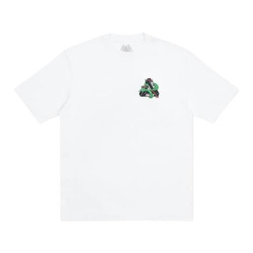 Palace Begränsad Upplaga Fräsch T-shirt Vit White, Herr