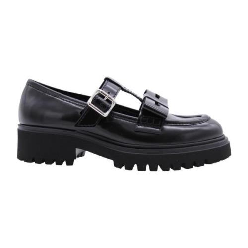 Rotta Klassisk Mocassin Thirteen Black, Dam