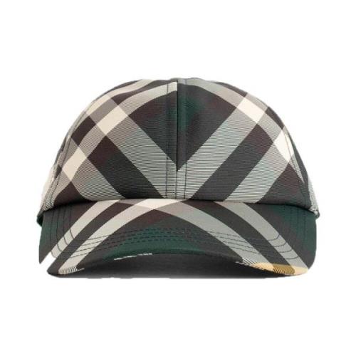 Burberry Rutig Ivy Baseballkeps Multicolor, Unisex