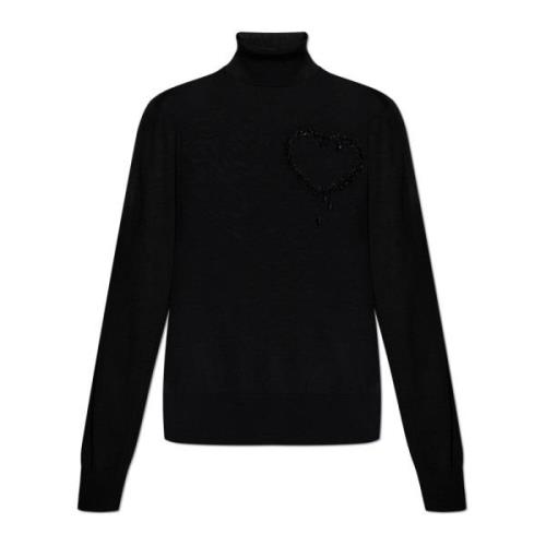 Dsquared2 Ull Turtleneck Black, Dam