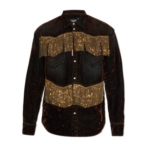 Dsquared2 Corduroy jacka Brown, Herr