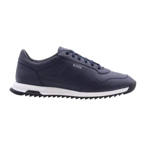 Hugo Boss Stilig Sneaker Kerkstraat Blue, Herr