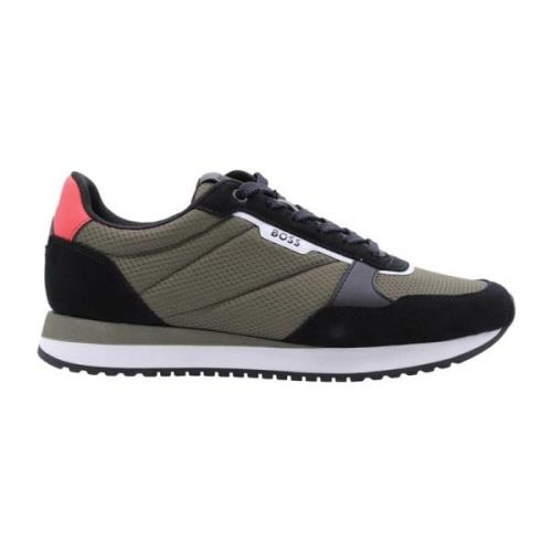 Hugo Boss Nya Gatan Sneaker Green, Herr