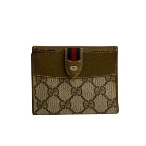 Gucci Vintage Pre-owned Laeder plnbcker Brown, Dam