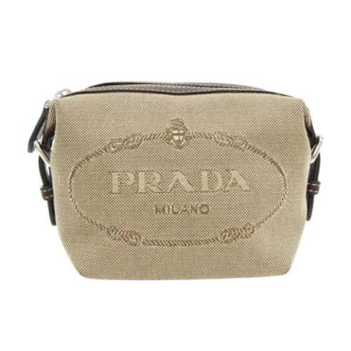 Prada Vintage Pre-owned Laeder prada-vskor Beige, Dam