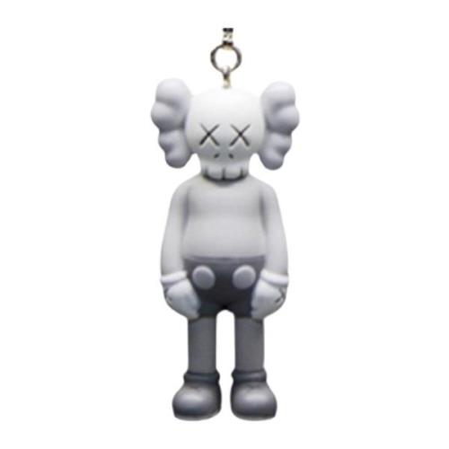 Kaws Begränsad Upplaga Grå Följeslagare Nyckelring Gray, Unisex