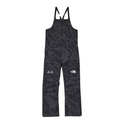 Kaws Begränsad Upplaga Svarta Dungarees för Skidåkning Black, Dam