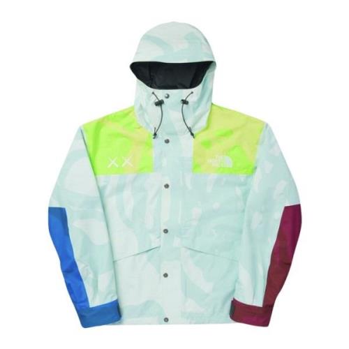 Kaws Mountain Parka Jacket Light Blue/Green Multicolor, Herr