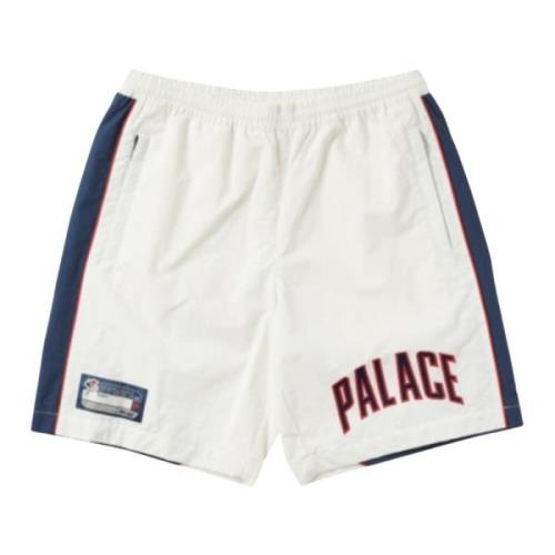 Palace Exklusiva Sport Floss Shorts Vit White, Herr